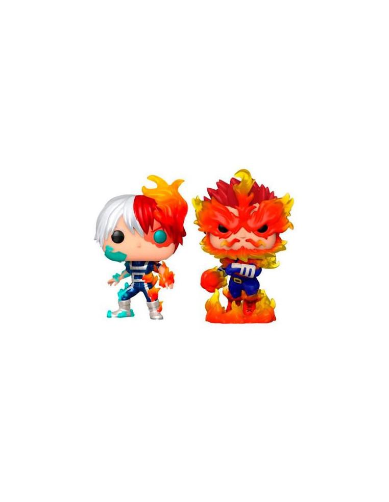Funko Pop Shoto Todoroki y Endeavor. My Hero Academia  - 