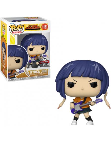 Funko Pop Kyoka Jiro con Guitarra. My Hero Academia