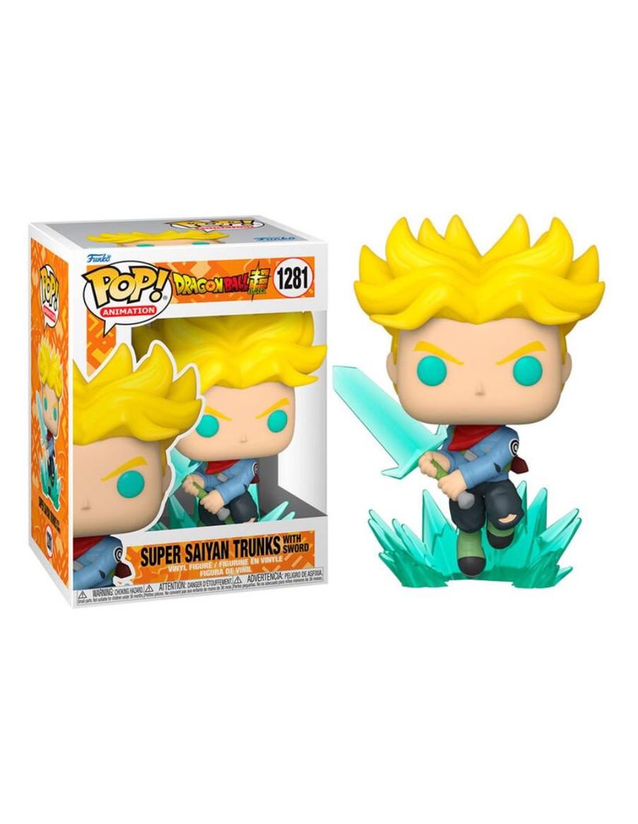 Funko Pop Super Saiyan Trunks con espada. DB  - 