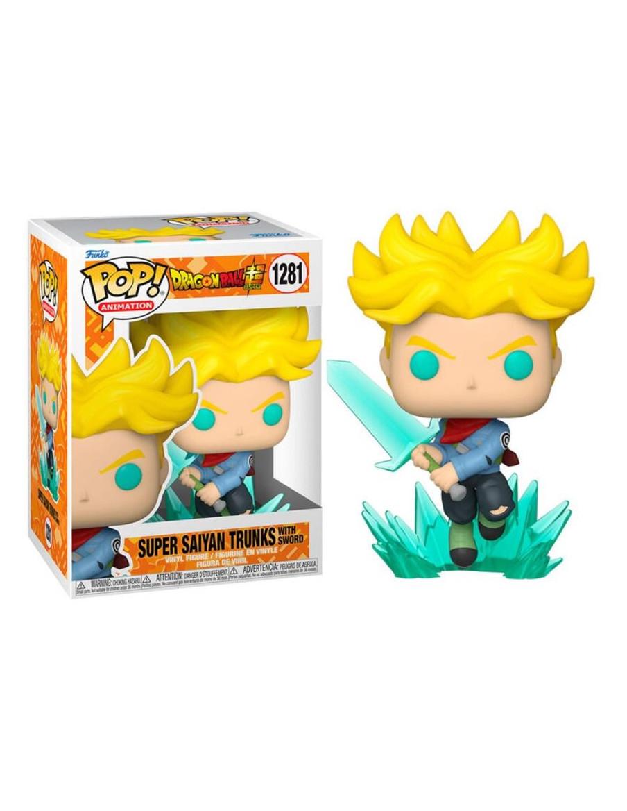 Funko Pop Super Saiyan Trunks con espada. DB