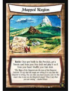Mapped Region - Singular Once per battle at this Province, you may search your Fate deck for a Terrain card and play it as thou