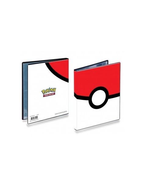 Album 4 Bolsillos Pokeball  - Archivador 4 bolsillos portfolio Pokéball Pokemon Ultra Pro. Contiene 12 hojas de calidad. Para 40