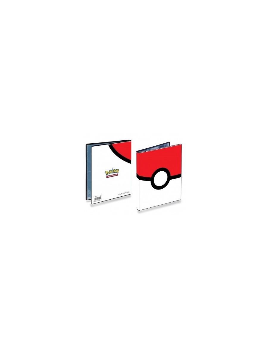 Album 4 Bolsillos Pokeball  - Archivador 4 bolsillos portfolio Pokéball Pokemon Ultra Pro. Contiene 12 hojas de calidad. Para 40