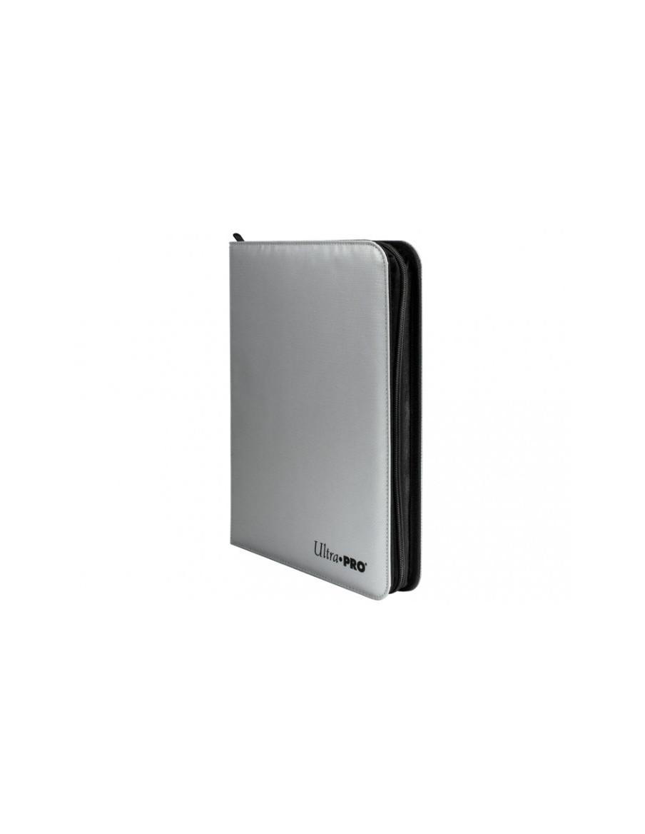 Ultra Pro Pro-Binder Album Zippered 9 Pocket Silver  - Ultra Pro Pro-Binder Album Zippered 9 Pocket Silver