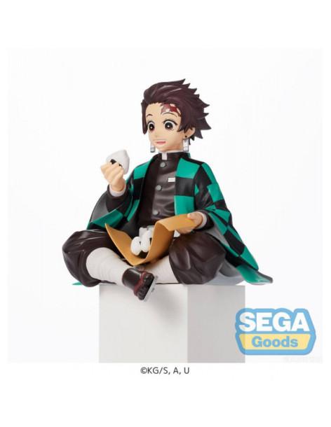 Figura Tanjiro Kamado Comiendo. Demon Slayer Kimetsu No Yaiba  - Figura Tanjiro Kamado Comiendo 15 cm aprox.