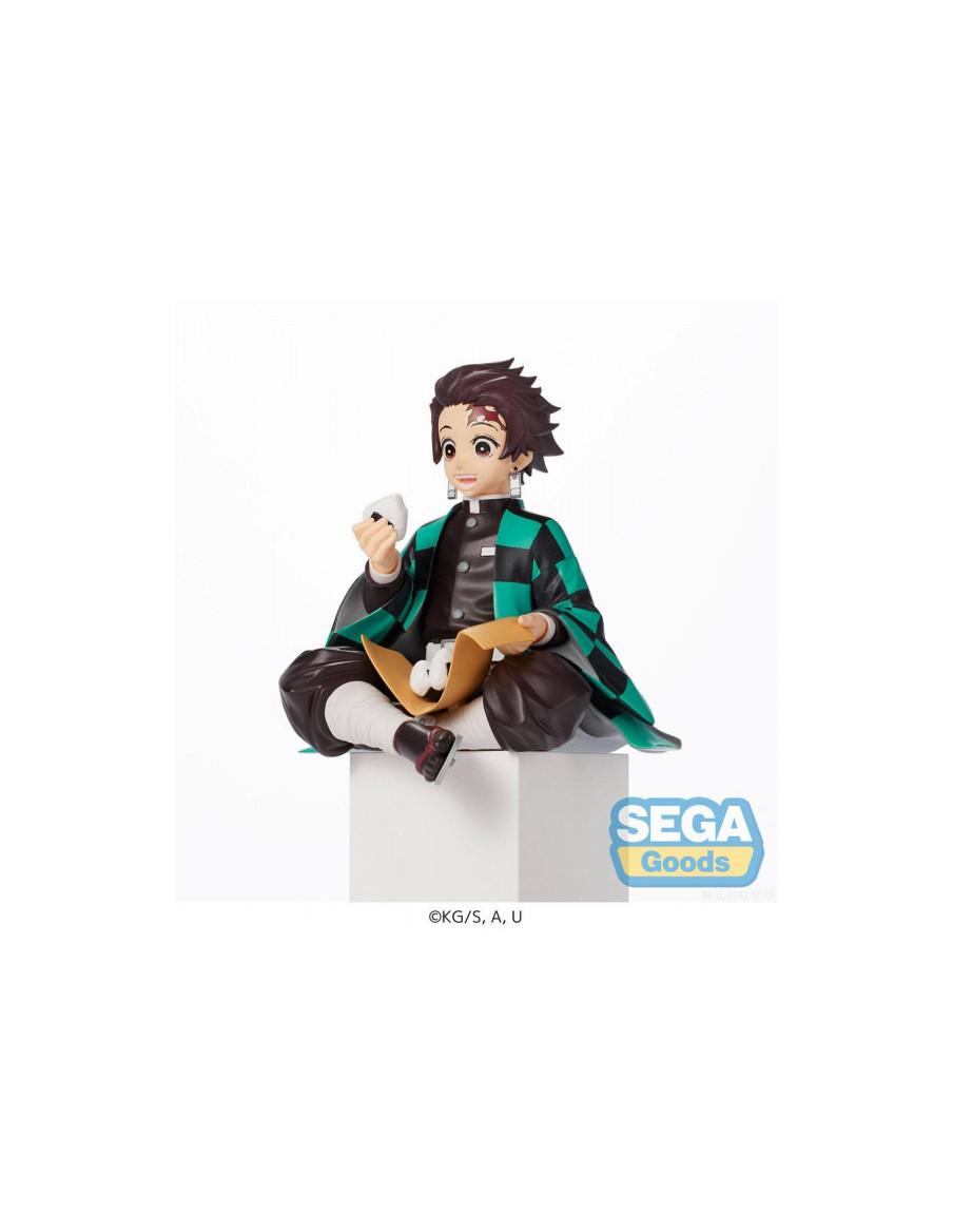 Figura Tanjiro Kamado Comiendo. Demon Slayer Kimetsu No Yaiba  - Figura Tanjiro Kamado Comiendo 15 cm aprox.
