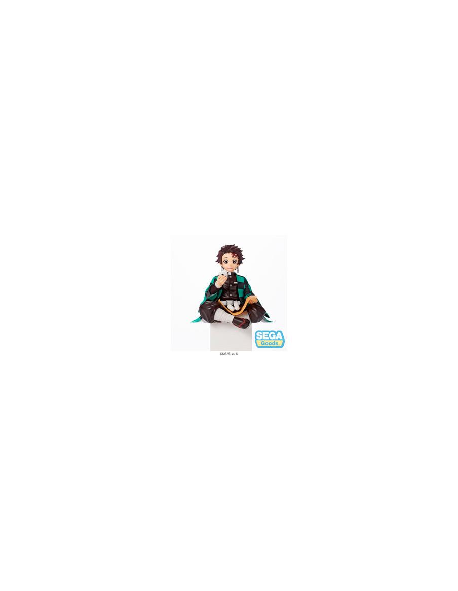 Figura Tanjiro Kamado Comiendo. Demon Slayer Kimetsu No Yaiba  - Figura Tanjiro Kamado Comiendo 15 cm aprox.
