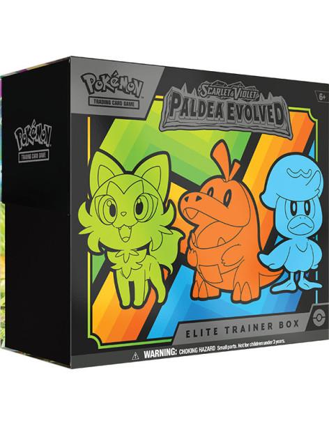 Scarlet & Violet 2 Paldea Evolved: Elite Trainer Box (Spanish)  - Scarlet &amp; Violet 2 Paldea Evolved: Elite Trainer Box (Span