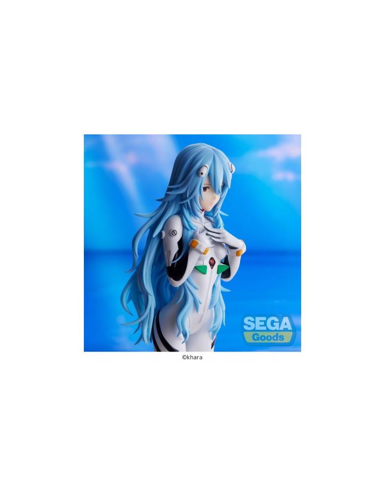 Figura Rei Ayanami Long Hair version. Evangelion 3.0 Thrice Upon a Time  - 