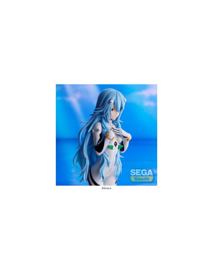Figura Rei Ayanami Long Hair version. Evangelion 3.0 Thrice Upon a Time  - 