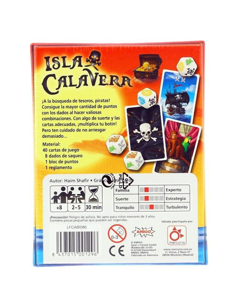Isla Calavera. Juego de Mesa  - ¡Al abordaje, pequeños y pequeñas grumetes! Consigue con tus dados las más valiosas combinacione