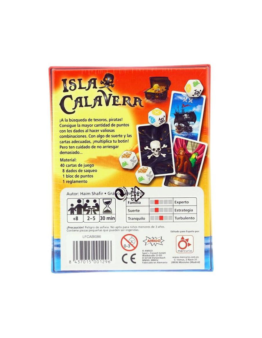 Isla Calavera. Juego de Mesa  - ¡Al abordaje, pequeños y pequeñas grumetes! Consigue con tus dados las más valiosas combinacione