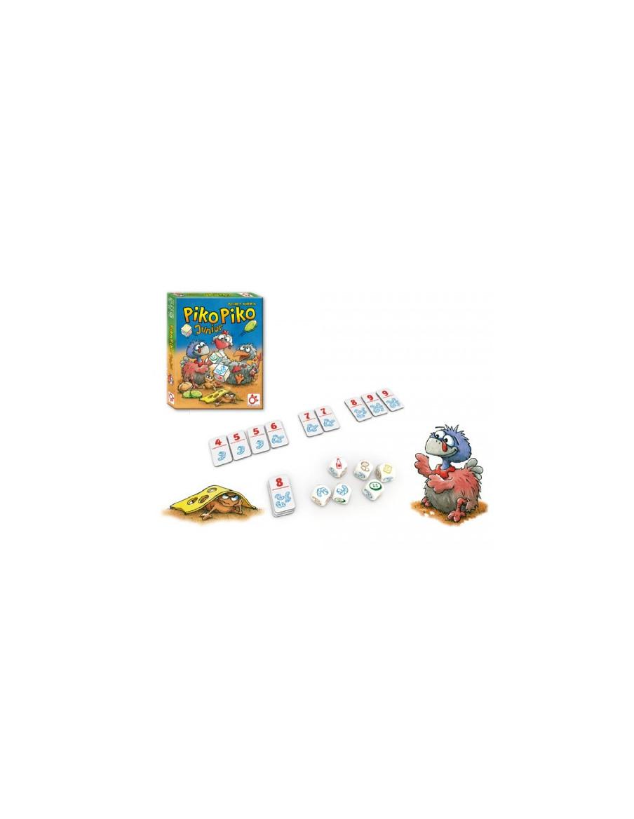 Piko Piko Jr. Juego de Mesa  - Piko Piko Junior es un juego de mesa para niños en donde estos tendrán que ir tirando los dados, 