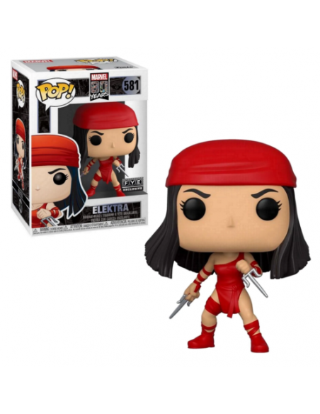 Funko Pop Elektra. Marvel 80 Años  - 