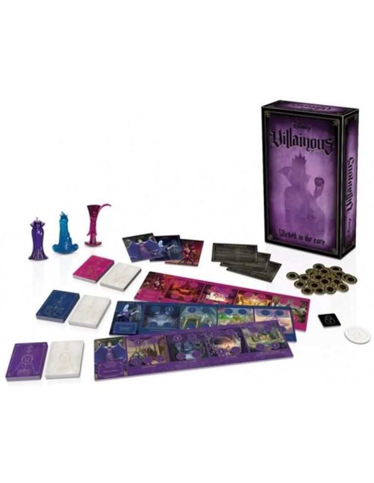 Villainous Wicked to the Core Expansión (Español)  - ¿Qué Villano quieres ser? En esta épica lucha de poderes malignos, asumirás