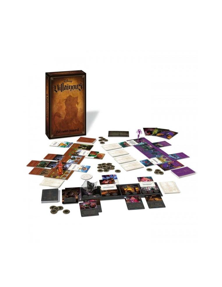 Villainous Evil Comes Prepared Expansión (Español)  - ¿Qué Villano quieres ser? En esta épica lucha de poderes malignos, asumirá