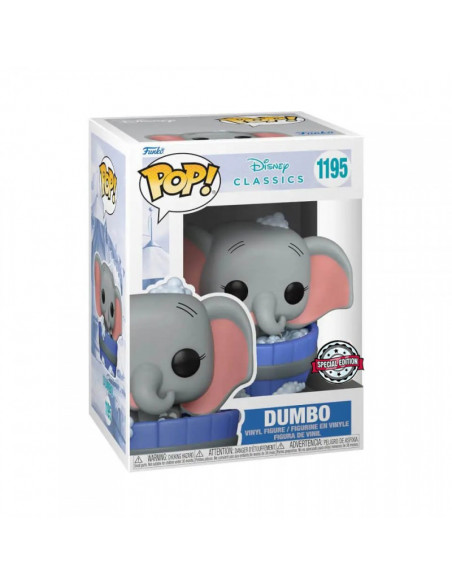 Pop Dumbo en Bañera. Disney Classics