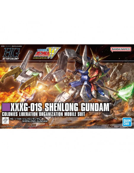 Figura Montable. XXXG-01S Shenlong Gundam . Gundam Wing