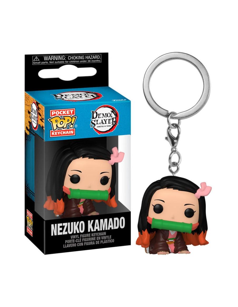 Llavero Pop Nezuko Kamado. Kimetsu No Yaiba. Demon Slayer