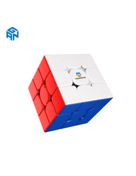 Gan Monster Go MG3· Magnetic 3x3x3 Stickerless  - Gan Monster Go MG3· Magnetic Stickerless