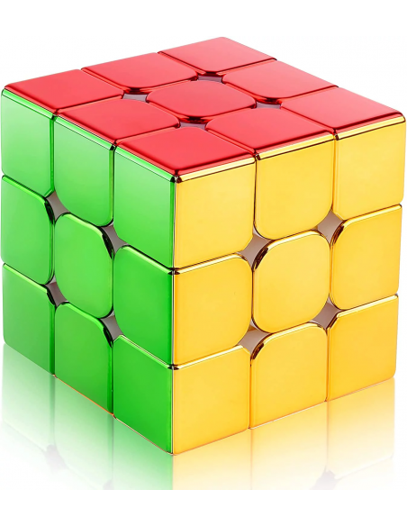 CB Electroplated Magnetic 3x3x3 Cube Stickerless