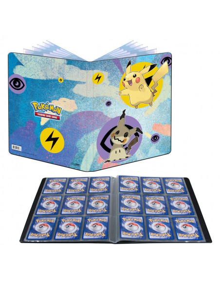 Álbum 9 pockets Pikachu & Mimikyu Pokemon