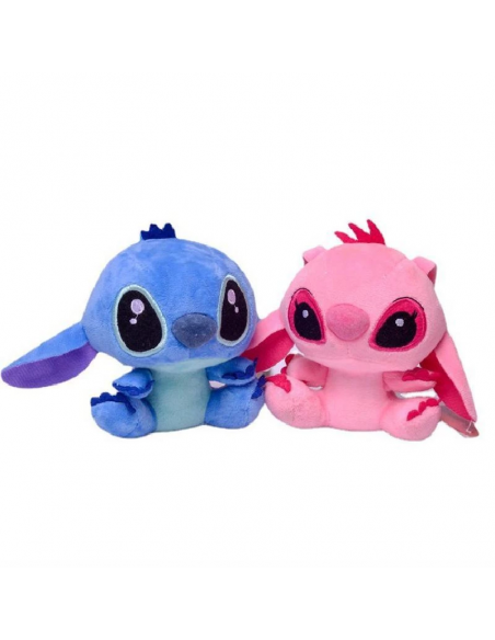 Peluche Stitch. Lilo & Stitch  - Peluche de 12cm aprox con mosquetón de plástico para colgarlo.