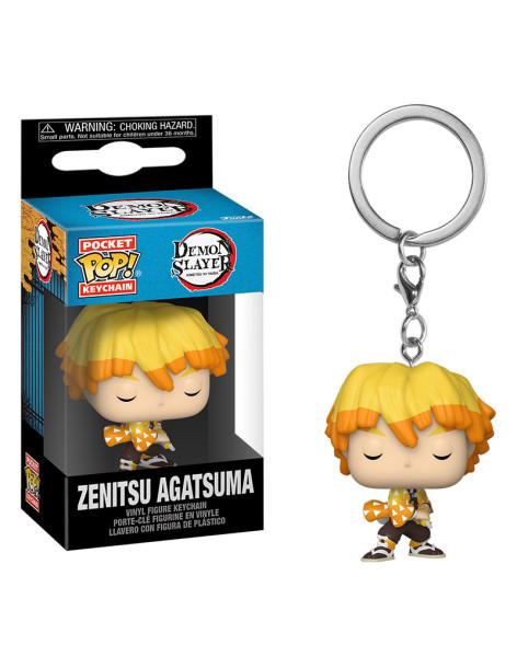 Llavero Pop Zenitsu. Kimetsu No Yaiba. Demon Slayer  - Llavero Pop Zenitsu. Kimetsu No Yaiba. Demon Slayer