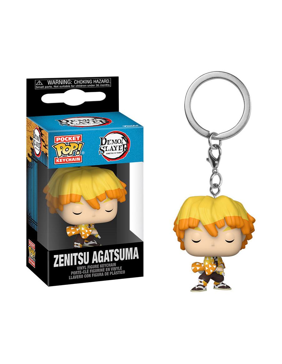 Pop Keychain Zenitsu. Kimetsu No Yaiba. Demon Slayer  - Pop Keychain Zenitsu. Kimetsu No Yaiba. Demon Slayer