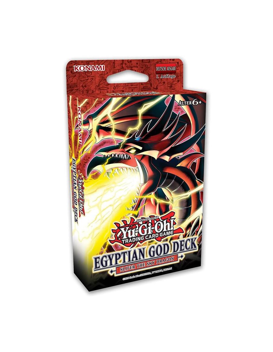 Slifer el Dragón del Cielo. Baraja de Dioses Egipcios (Inglés)  -  Cada Baraja de Dioses Egipcios contiene:  4 Cartas Ultra Rara