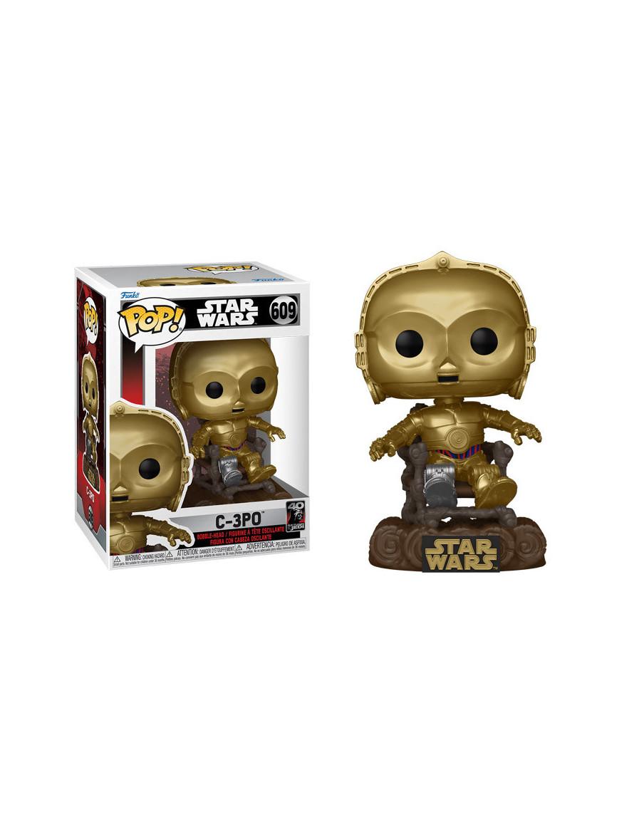 Funko Pop C-3PO Silla. Star Wars 40th