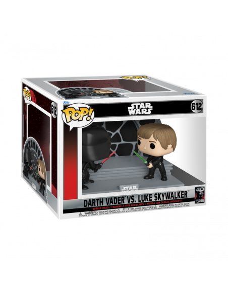 Funko Pop Moments Darth Vader VS. Luke Skywalker. Star Wars