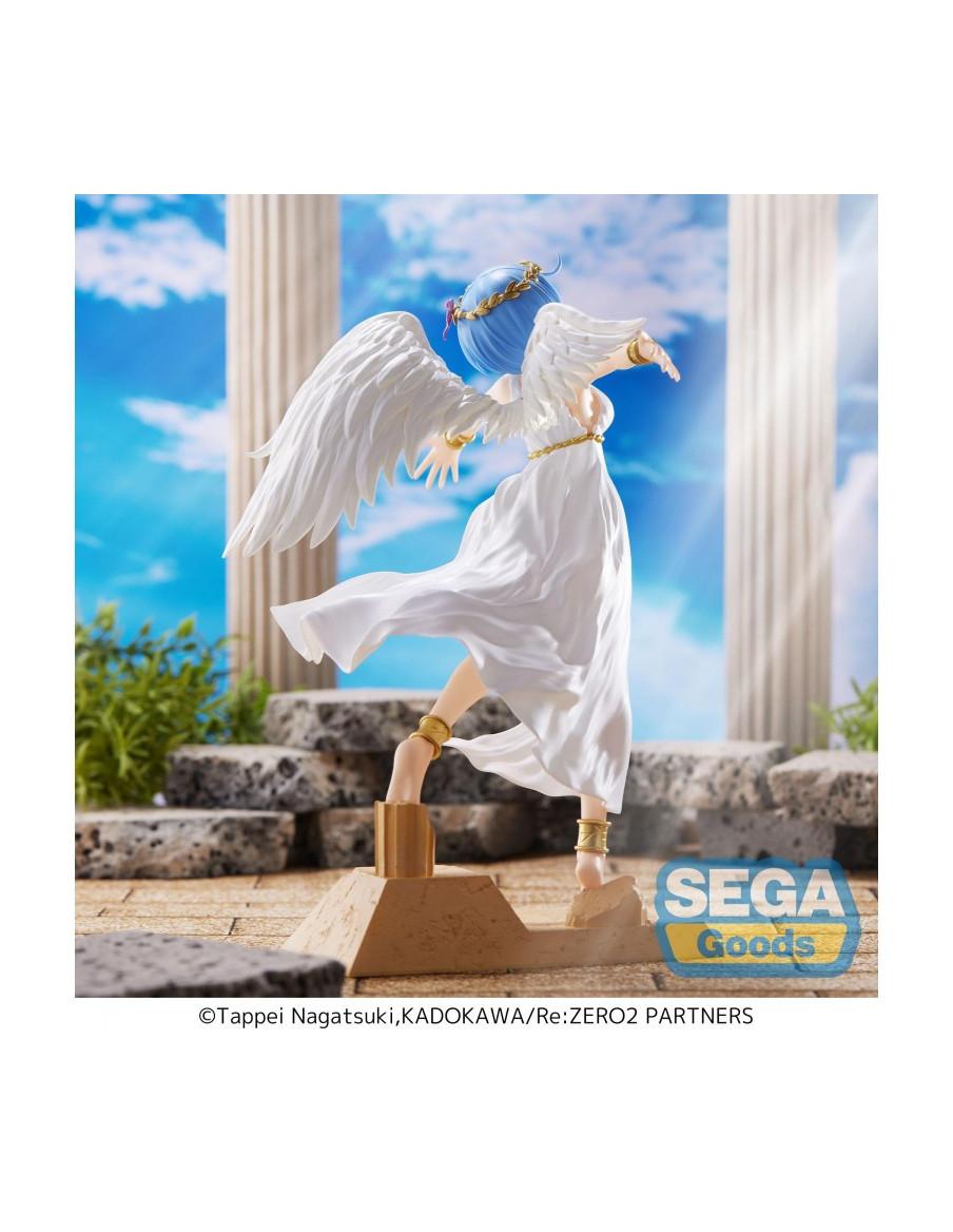 Figura Rem Super Demon Angel Ver. Re: Zero Sliaw Luminasta  - 