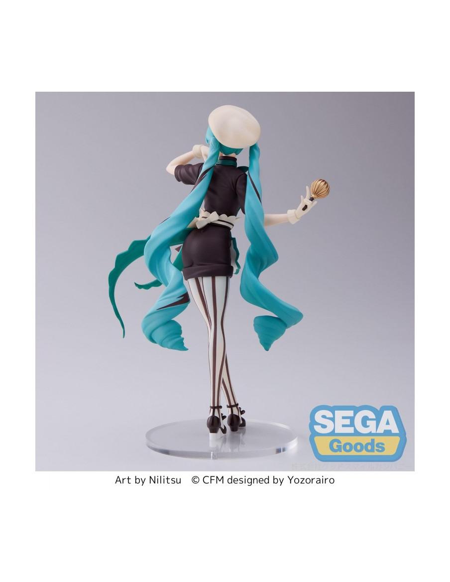 Figure Hatsune Miku Bitter Patissier Ver. 21 cm  - Figure Hatsune Miku 15th Anniversary Murakami Yuichi Ver. 21 cm