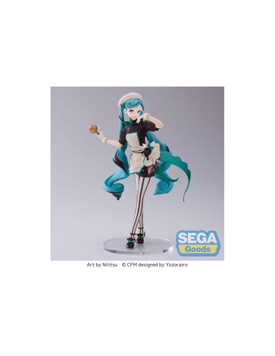 Figure Hatsune Miku Bitter Patissier Ver. 21 cm  - Figure Hatsune Miku 15th Anniversary Murakami Yuichi Ver. 21 cm