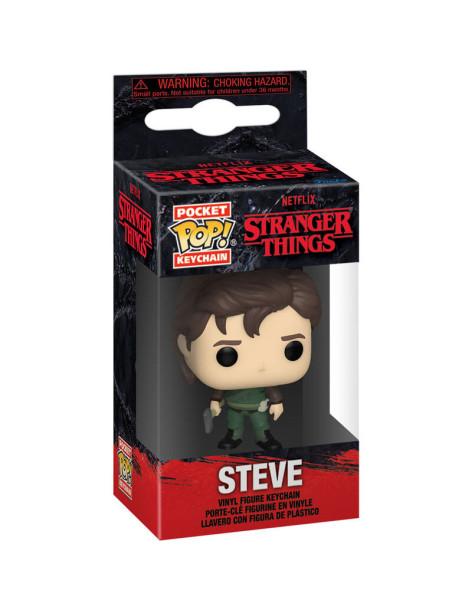 Llavero Pop Steve Militar. Stranger Things 4  - Llavero Pop Steve.