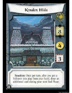 Razor's Edge Dojo FOIL - Reaction: Once per turn, after you put a Follower into play from your hand, draw an additional card du