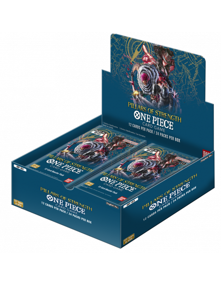 One Piece: Pillars Of Strength OP03 Booster Box (24)  - One Piece: Pillars Of Strength OP03 Booster Box (24)