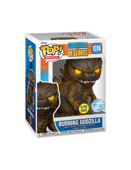 Funko Pop. Burning Godzilla. Godzilla vs Kong