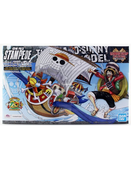 Maqueta Thousand Sunny Modelo Volador. Grand Ship Collection. One Piece