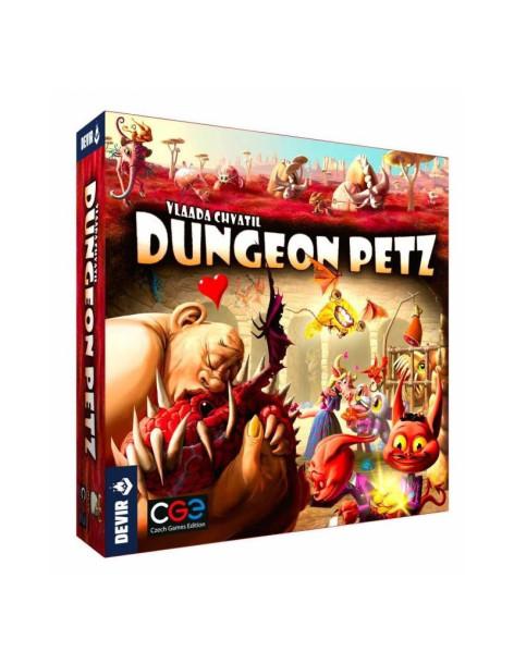 Dungeon Petz. Juego de Mesa  - Se ha acabado esto de vagar por mazmorras y luchar contra héroes… ¡Es hora de sentar la cabeza y
