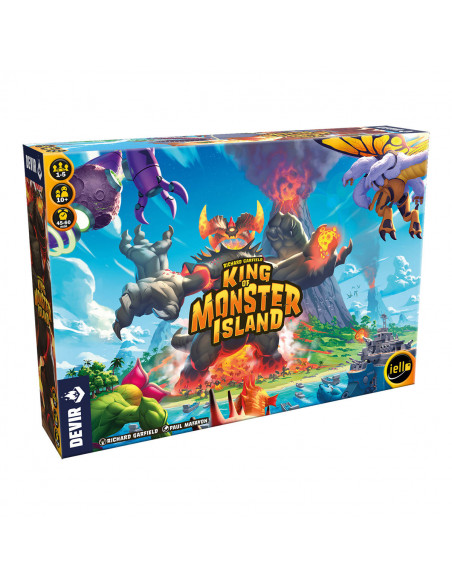 King of Monster Island. Boardgame