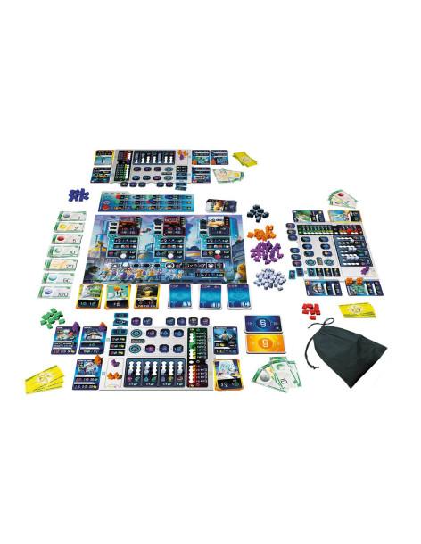 Planet B. Boardgame  - Por fin os quedáis solos en casa, así que es momento de... ¡Montar un circuito de carreras! Las pilas de  2