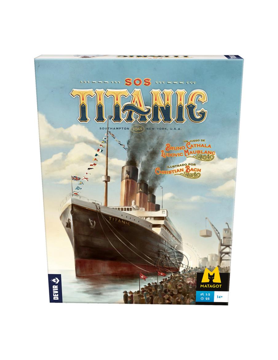 Sos Titanic. Juego de Mesa  - Acabamos de chocar con un iceberg y el Titanic parece que va a hundirse… ¡Rápido! Como miembro de 