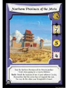 Northern Provinces of the Moto FOIL  - Bow the Northern Provinces of the Moto to produce 7 Gold when paying for a Cavalry Follow
