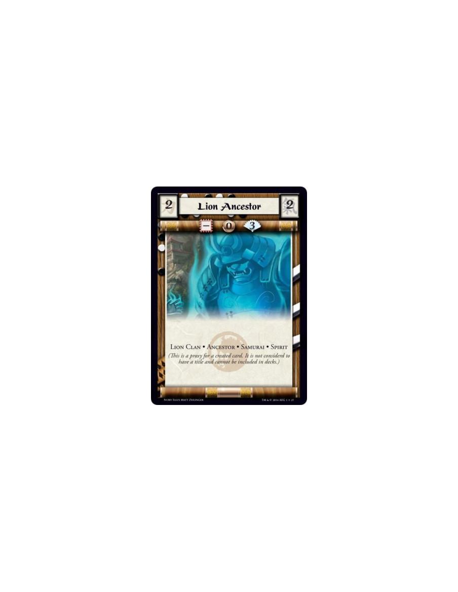 Lion Ancestor  - Lion Clan • Samurai • Ancestor • SpiritMay not be included in decks.