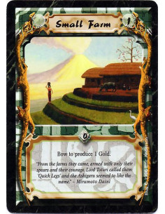 Small Farm  - Bow the Small Farm to produce 1 Gold.