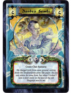 Daidoji Sembi  - Crane Clan Samurai.