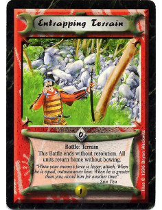 Entrapping Terrain - Delayed Terrain Battle: This battle ends without resolution. All units go home without bowing.