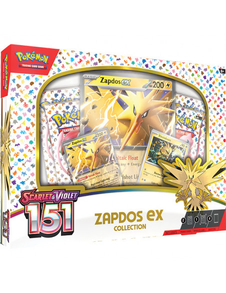 Escarlata y Púrpura 151: Zapdos Ex Collection Oversize Card (Español)